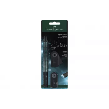 Faber-Castell Midnight Ocean conjunto de lápis B, preto/azul 118295