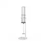 PROFI COOK espumador de leite PC-MS 1273, prateado, 13.000 rpm, caixa de aço inoxidável 501273