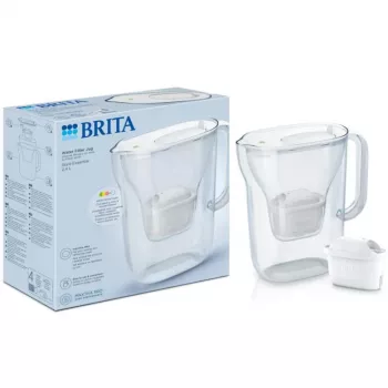 Brita Style jarro de filtro de água, 2,4L, branco, filtro MAXTRA+ incluído