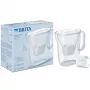 Brita Style jarro de filtro de água, 2,4L, branco, filtro MAXTRA+ incluído