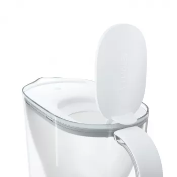 Brita Style jarro de filtro de água, 2,4L, branco, filtro MAXTRA+ incluído