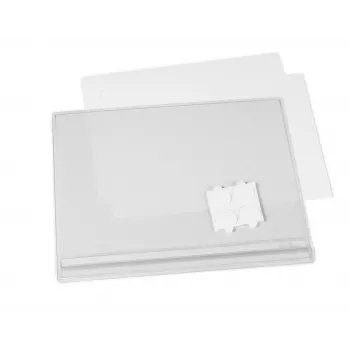 DURABLE 505719 pasta de visualização autoadesiva A5 impermeável, pack de 5