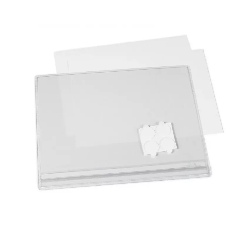 DURABLE 505719 pasta de visualização autoadesiva A5 impermeável, pack de 5