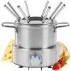 Profi Cook PC-FD 1288 conjunto de fondue elétrico aço inoxidável 800 W 1,2 L 8 pessoas