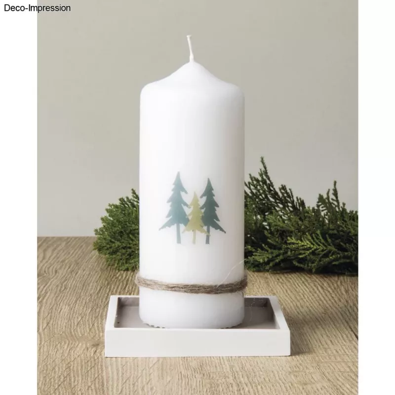 Rayher artigo decorativo película de transferência Nordic Winter multicolor 2 folhas (31663000)