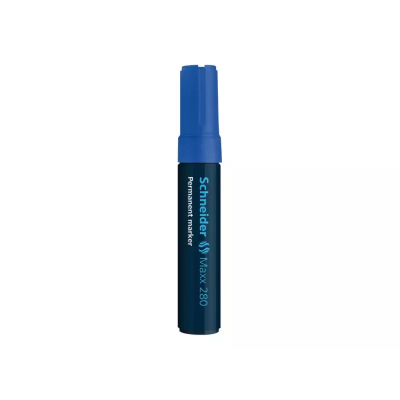 Schneider Maxx 280 Marcador permanente, ponta de cinzel 4-12 mm, azul 128003