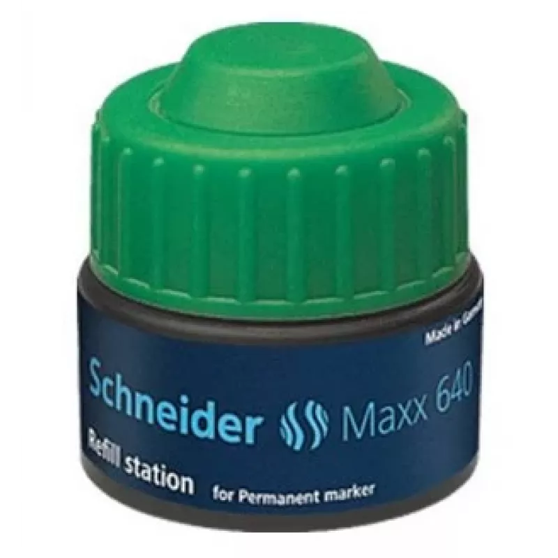 Schneider Maxx 640 tinta de recarga para marcador verde 30 ml 164004