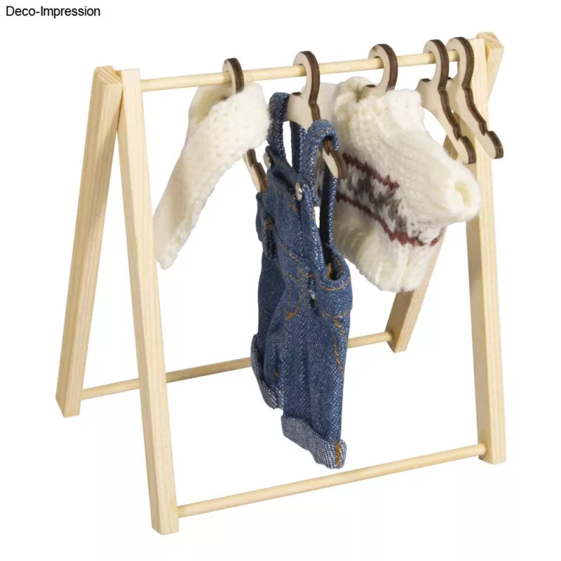 Rayher Mini estendal para gnomos, natural, 1 conjunto 46814505