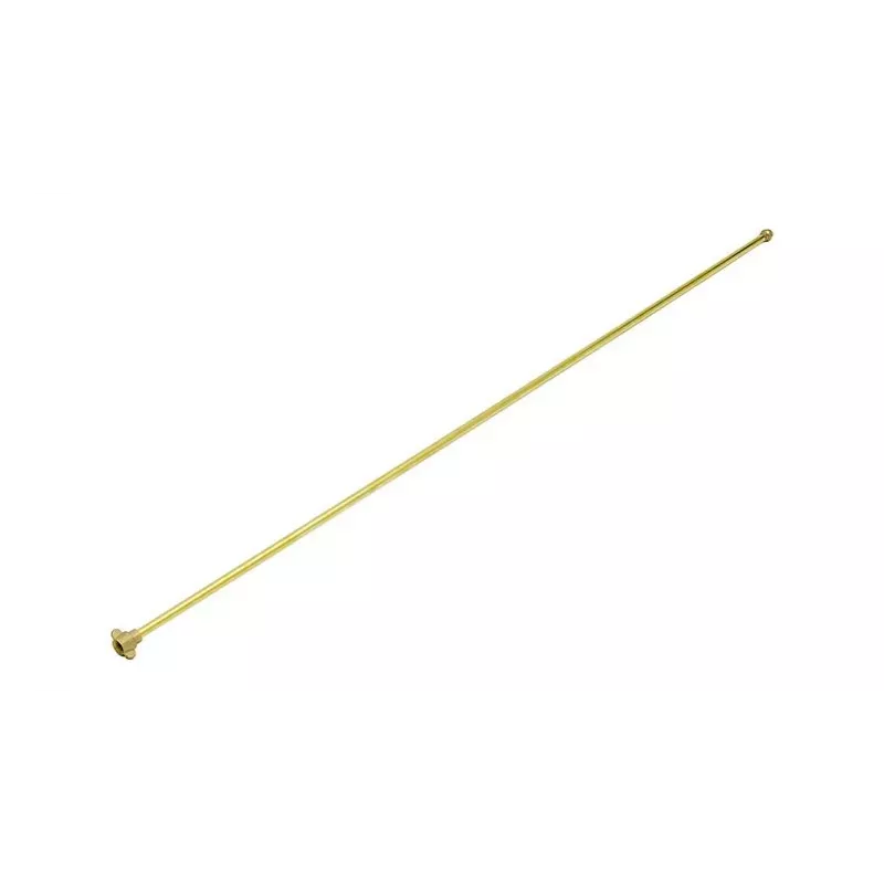 Extensão de latão GLORIA tipo 110, diâmetro interior 9 mm / comprimento 1,0 m (110.0000)