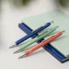 Esferográfica Schneider Epsilon laranja com tinta azul 138606