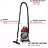 Aspirador de líquidos e pós Einhell TC-VC 1540 S 15 L 1500 W 2347405
