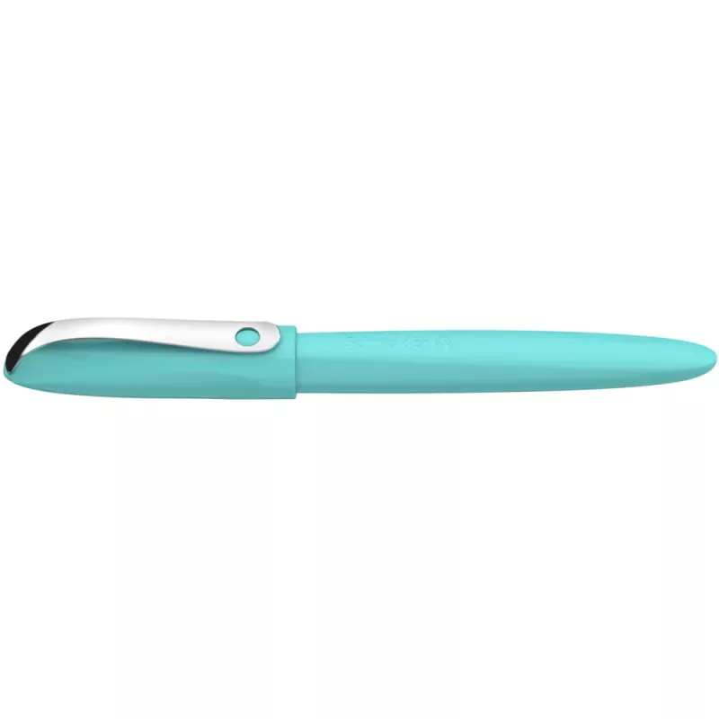Caneta de tinta permanente Schneider Wavy turquesa A para principiantes (50-162132)