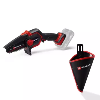 Motosserra sem fio Einhell GE-PS 18/15 Li Holster Kit (sem bateria e carregador, lâmina 158 mm, Power X-Change) 4600047