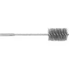 Wolfcraft escova cilíndrica 2128000, arame de aço, 15 mm de diâmetro, encabadouro de 6 mm, 4500 rpm