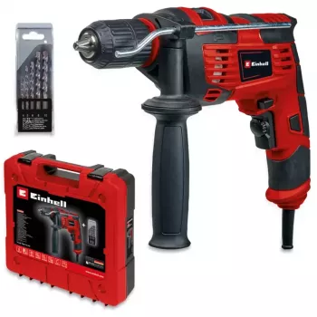 Einhell TC-ID 720/1 E Kit martelo perfurador 720 W com conjunto de 5 brocas e mala de transporte 4259846