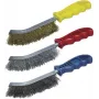 wolfcraft conjunto de 3 escovas de arame de mão 2138000