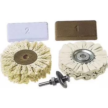Wolfcraft 2179000 conjunto de polimento profissional