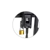 E+P WHS310 suporte de parede para TV inclinável para ecrãs de 55-105 polegadas até 80 kg, preto
