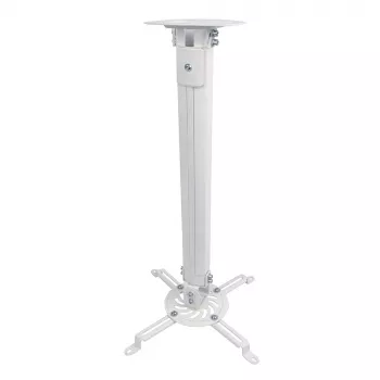 E+P DH 90 suporte de teto para projetor 900mm inclinação rotação 13,5kg prateado 1258040