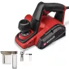 Plaina elétrica Einhell TC-PL 800 82 mm 800 W com guia paralela e guia de rebaixo (4345330)