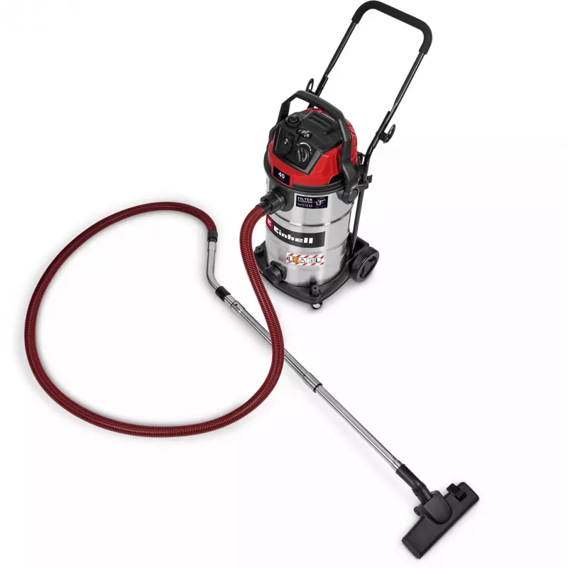 Aspirador de líquidos e pós Einhell TE-VC 4090 SACL 40 L aço inoxidável classe de pó L 2347445