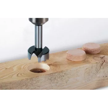 Broca Forstner Wolfcraft 3326000 45 mm, comprimento total 90 mm, haste cilíndrica