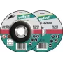 Disco de corte com centro rebaixado Wolfcraft 1623300 125 mm x 22,23 mm x 1,2 mm, pack de 5