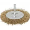 Escova de disco Wolfcraft com haste de 1/4 polegadas (6,3 mm) 2110000