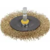 Escova de disco Wolfcraft com haste de 1/4 polegadas (6,3 mm) 2110000