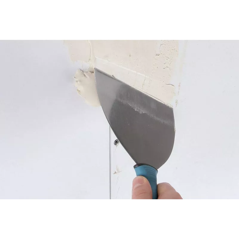 Espátula para juntas Wolfcraft 4047000 255 mm x 150 mm aço inoxidável lâmina flexível com punho ergonómico
