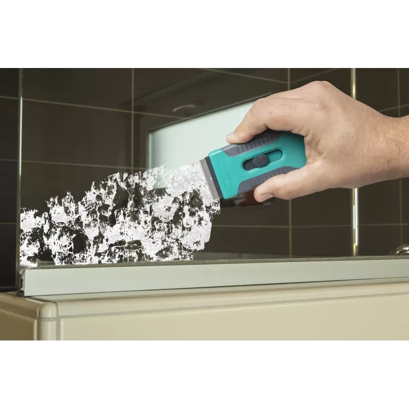 Raspador de plástico 2K Wolfcraft 38 mm azul/preto 4101000