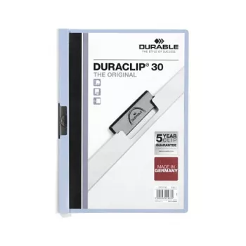 DURABLE Duraclip 2200-06 A4 pasta de mola polipropileno azul