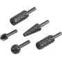 Conjunto de lima e escareador Wolfcraft 5 peças 2540000