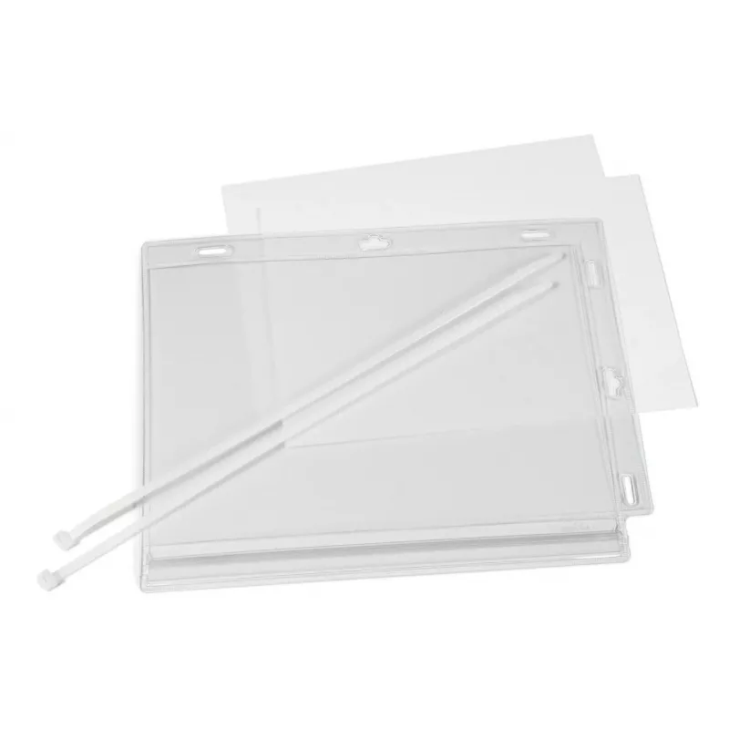 Capas de cartaz A5 impermeáveis DURABLE com abraçadeiras, pack de 5 (505919)