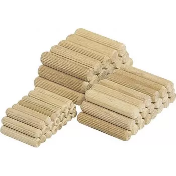 Cavilhas de madeira de faia Wolfcraft 2909000 10 x 40 mm (120 peças)