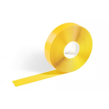 Fita de marcação de chão autoadesiva DURABLE DURALINE 50/05, amarela, 50 mm x 5 m 1021988