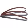 Cinta de lixa grão 80 Wolfcraft 1725000, 457 mm x 13 mm, 3 peças