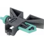 Wolfcraft 5221000 Batente final para calha de guia, plástico, preto
