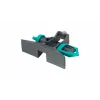 Wolfcraft 5221000 Batente final para calha de guia, plástico, preto