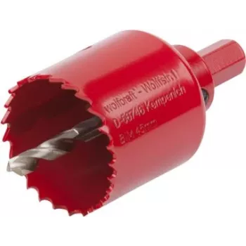 wolfcraft 5470000 Serra copo de bimetal 68 mm para madeira, metal, plástico, pladur