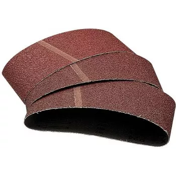 Wolfcraft 1919000 Lixa de cinta P24 533 mm x 75 mm, pack de 3