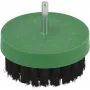 Wolfcraft 2713000 Escova de polir, 80 mm de diâmetro, algodão, encabadouro 6 mm, 4500 rpm