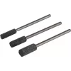 Wolfcraft 2175000 Conjunto de pontas abrasivas de cerâmica, 3 peças, encabadouro 2,35 mm