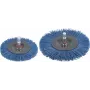 Wolfcraft Escova de disco de nylon, encabadouro Ø 1/4 inch (6,3 mm), 75 mm, P80 2726000