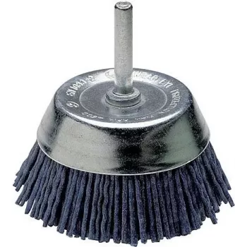 Wolfcraft Escova de copo de nylon, encabadouro 1/4
