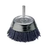 Wolfcraft Escova de copo de nylon, encabadouro 1/4