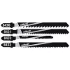 Conjunto de 10 lâminas de serra de recortar para madeira, encaixe em T, Wolfcraft 8430000