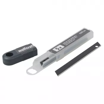 Lâminas de corte Profi-Sharp Wolfcraft 9 mm preto pack de 5 4207000