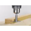 Fresa de ranhurar Wolfcraft 3270000 com fresa de ranhurar, diâmetro 45 mm, haste 8 mm, com pastilhas de metal duro