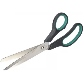 Tesoura doméstica Wolfcraft 4117000 250 mm preto-verde